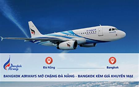 Bangkok Airways khai trương và mở khuyến mại chặng Đà Nẵng - Bangkok