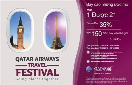 Qatar Airways: Mừng xuân mới với khuyến mại lớn