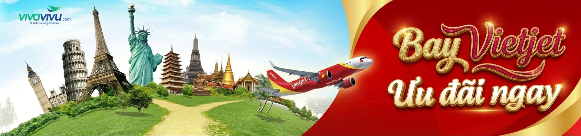 Vivavivu - Bay Vietjet - Ưu đãi ngay